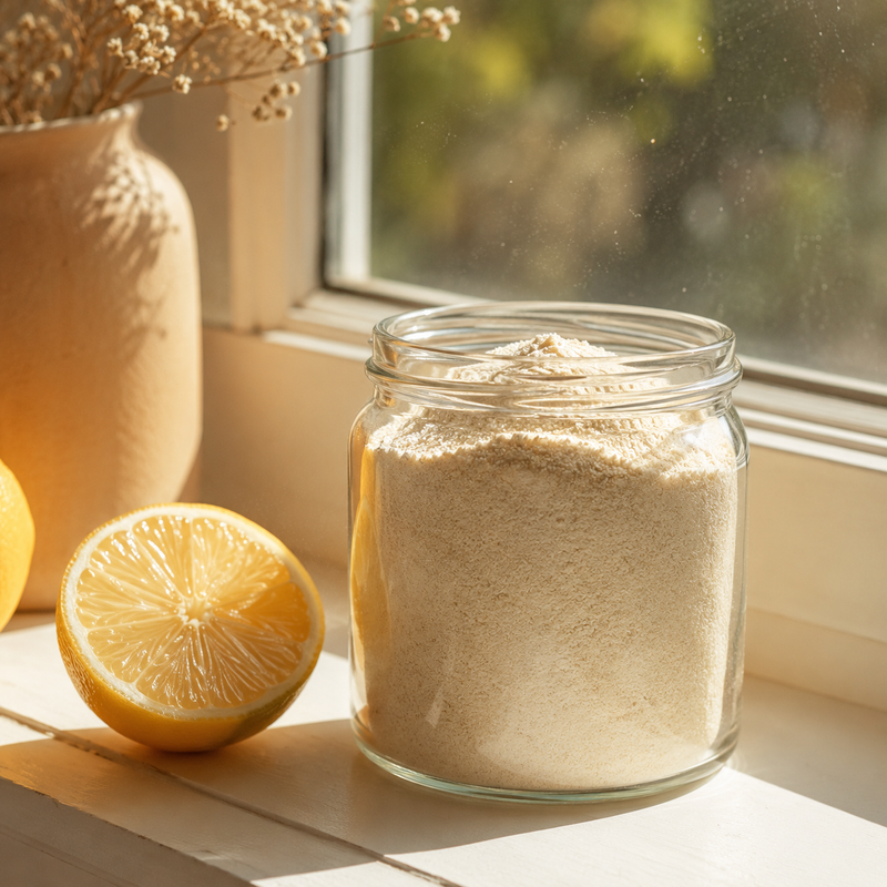 <p>La vitamina C es <strong>sensible a la luz y al oxígeno</strong> y se degrada con el tiempo, incluso de forma perceptible por la decoloración. Un aditivo que pierde su eficacia en la lata es de poca utilidad. Los alimentos frescos son más fiables.</p>