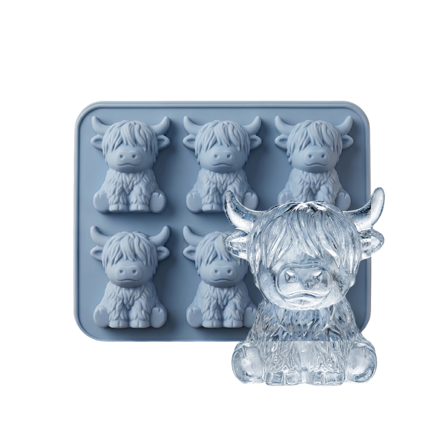 Molde de silicona de toro