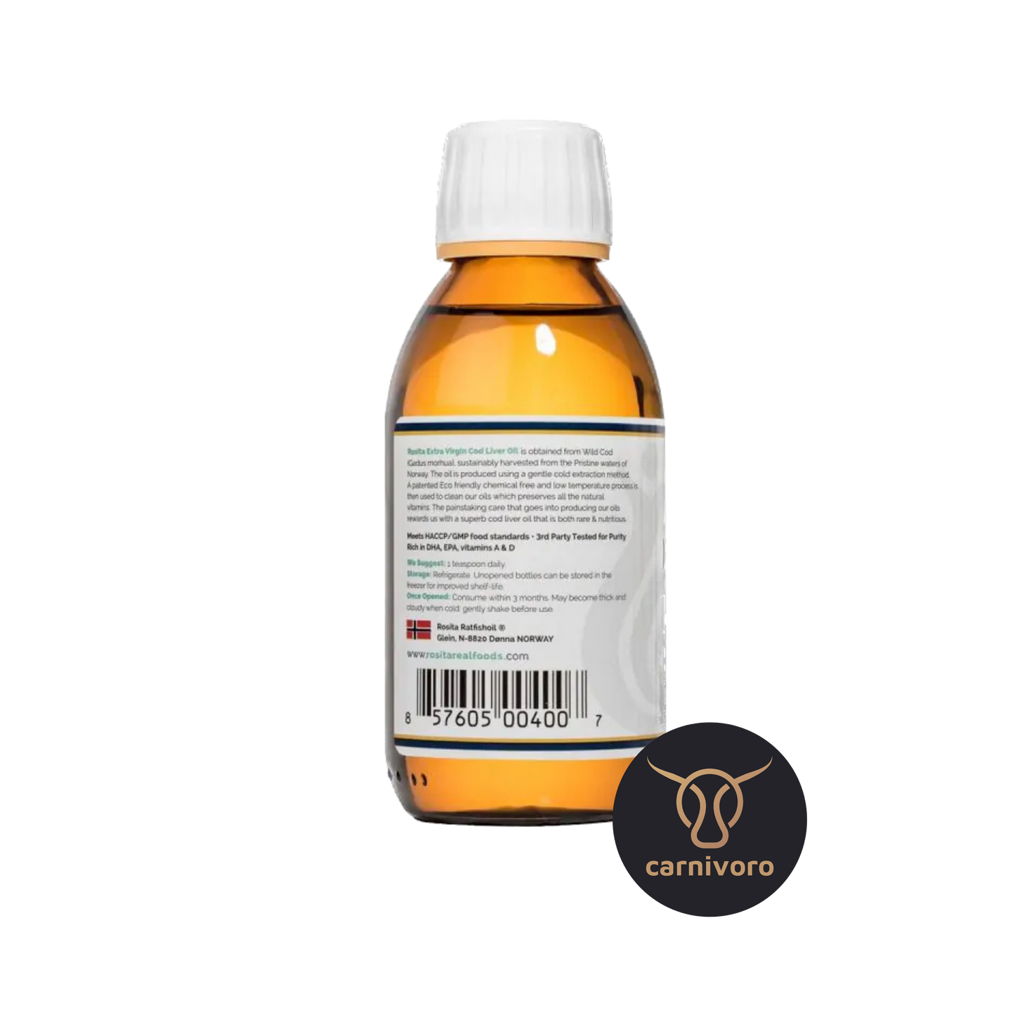 Rosita» Aceite de hígado de bacalao 150ml» Aceite de hígado de bacalao