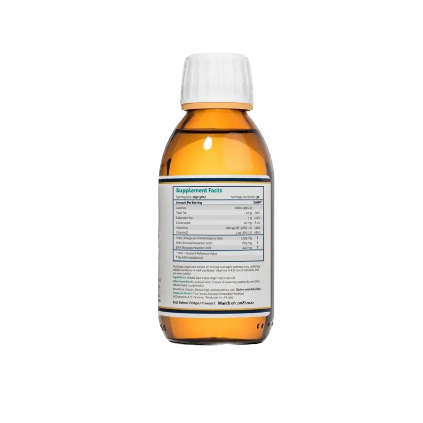 Huile de foie de morue 150 ml