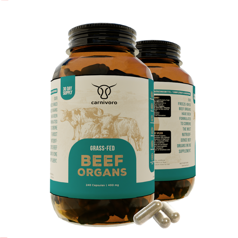 Grass Fed Beef Organs