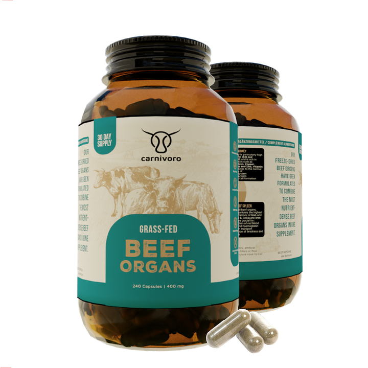 Grass Fed Beef Organs