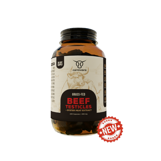 Carnigoro®Grass Fed Beef Ttesticles» 240 Capsules