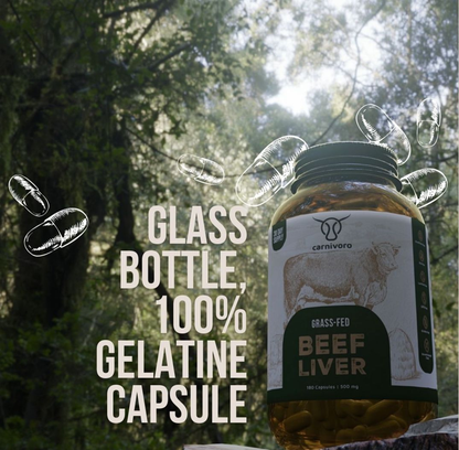 capsule di fegato bovino
