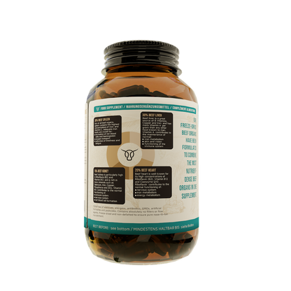 Organi di Manzo Alimentati con Erba