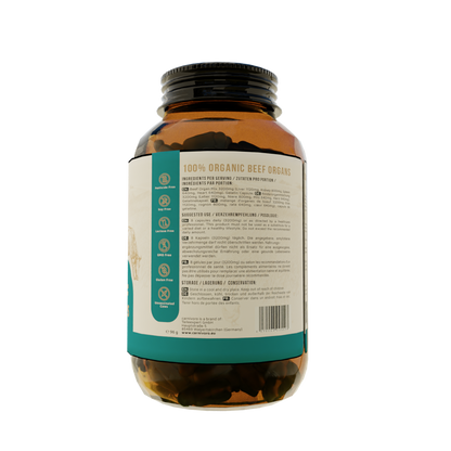 Organi di Manzo Alimentati con Erba