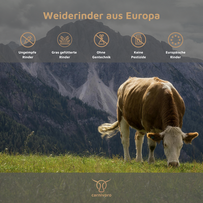 Carnivoro Produktqualität von Weiderindern aus Europa