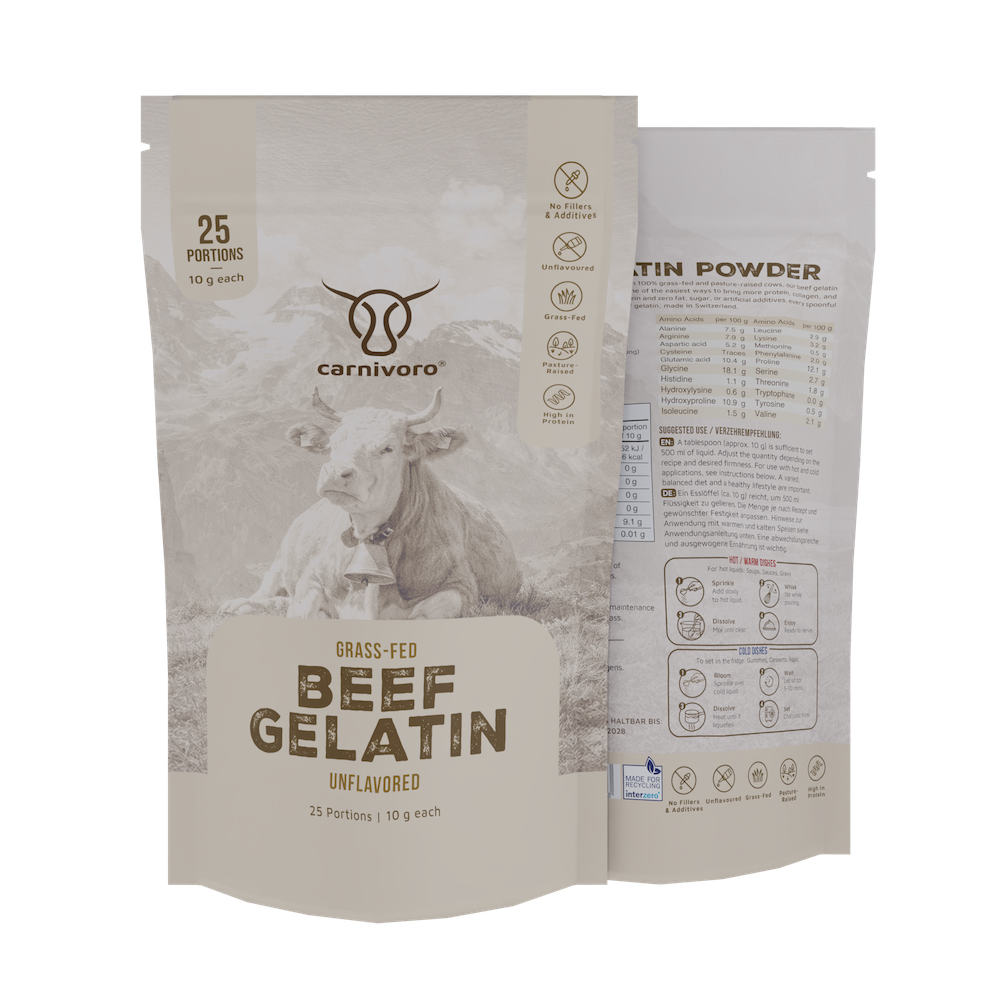 Gélatine de bœuf
