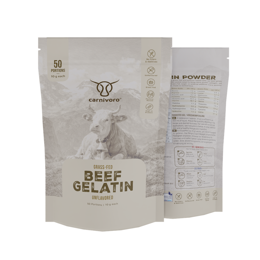 Gélatine de bœuf