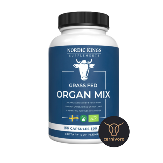 Nordic Kings » Beef Organ Mix» Offal Mix 180 Capsules