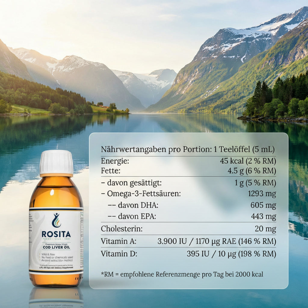 Cod Liver Oil 150ml » Lebertran